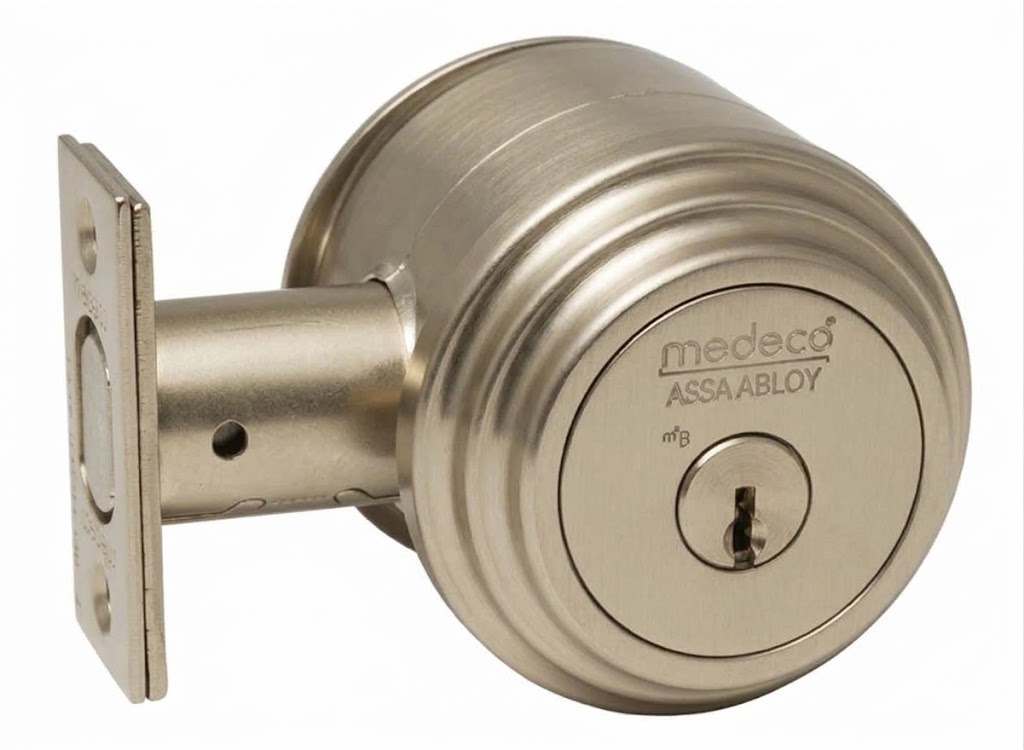Medeco M3 Maxum Residential Deadbolt, DLT Keyway, Single Sided
