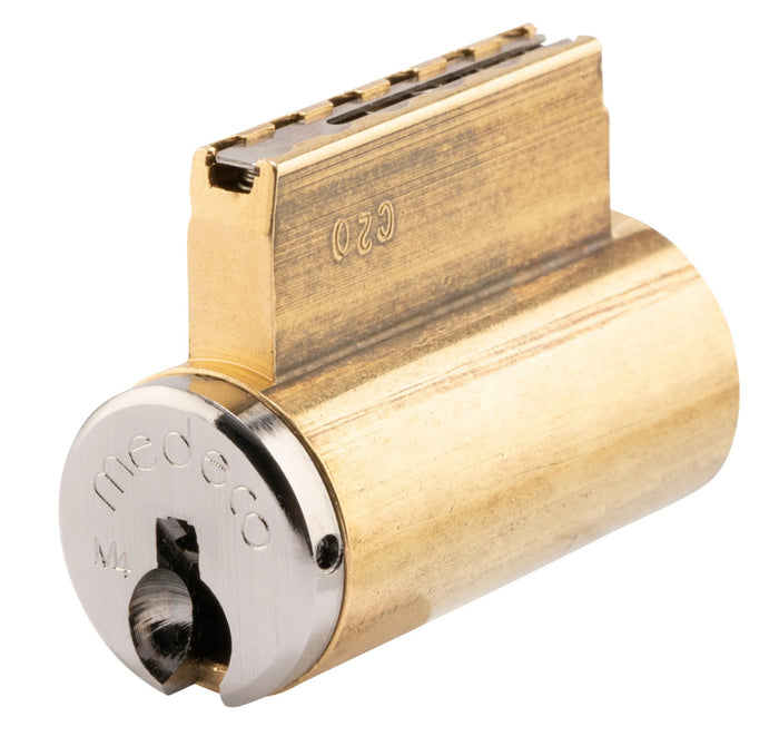 Medeco G3 Key-in-Knob Cylinder for Schlage A, C, D, Satin Chrome