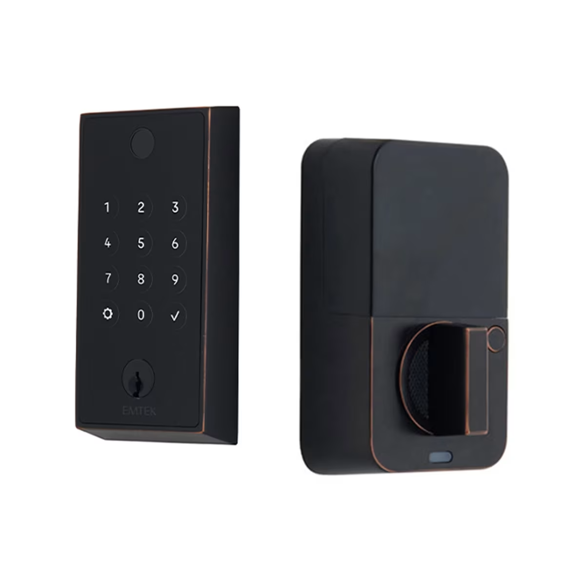 Emtek EMPOWERED™2 Touch Deadbolt Keyed in Oil Rubbed Bronze
