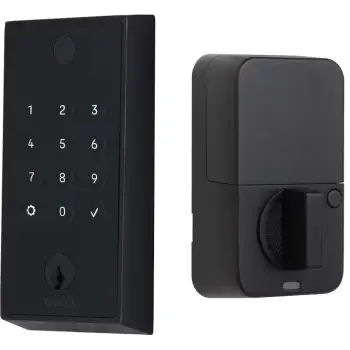 Emtek EMPOWERED™2 Touch Deadbolt Keyed in Flat Black