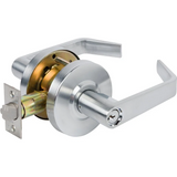 PHG HS Series Grade 2 Cylindrical Lever Lock, Charlotte Lever, Satin Chrome