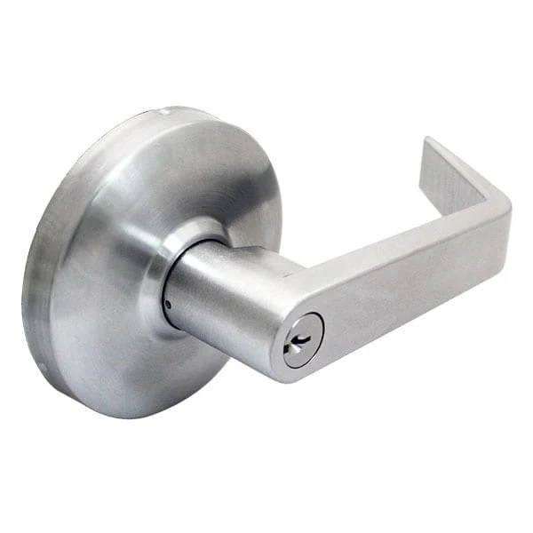 Cal-Royal ENT00L / STR05L Exit Device Lever Trim with Clutch, Satin Chrome