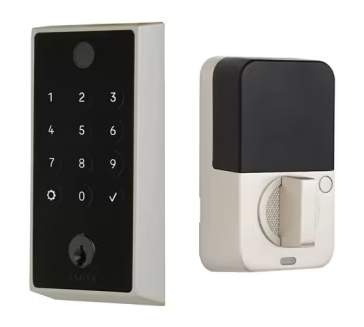Emtek EMPOWERED™2 Touch Deadbolt Keyed in Satin Nickel