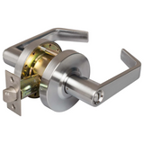 PHG HS Series Grade 2 Cylindrical Lever Lock, Charlotte Lever, Satin Chrome