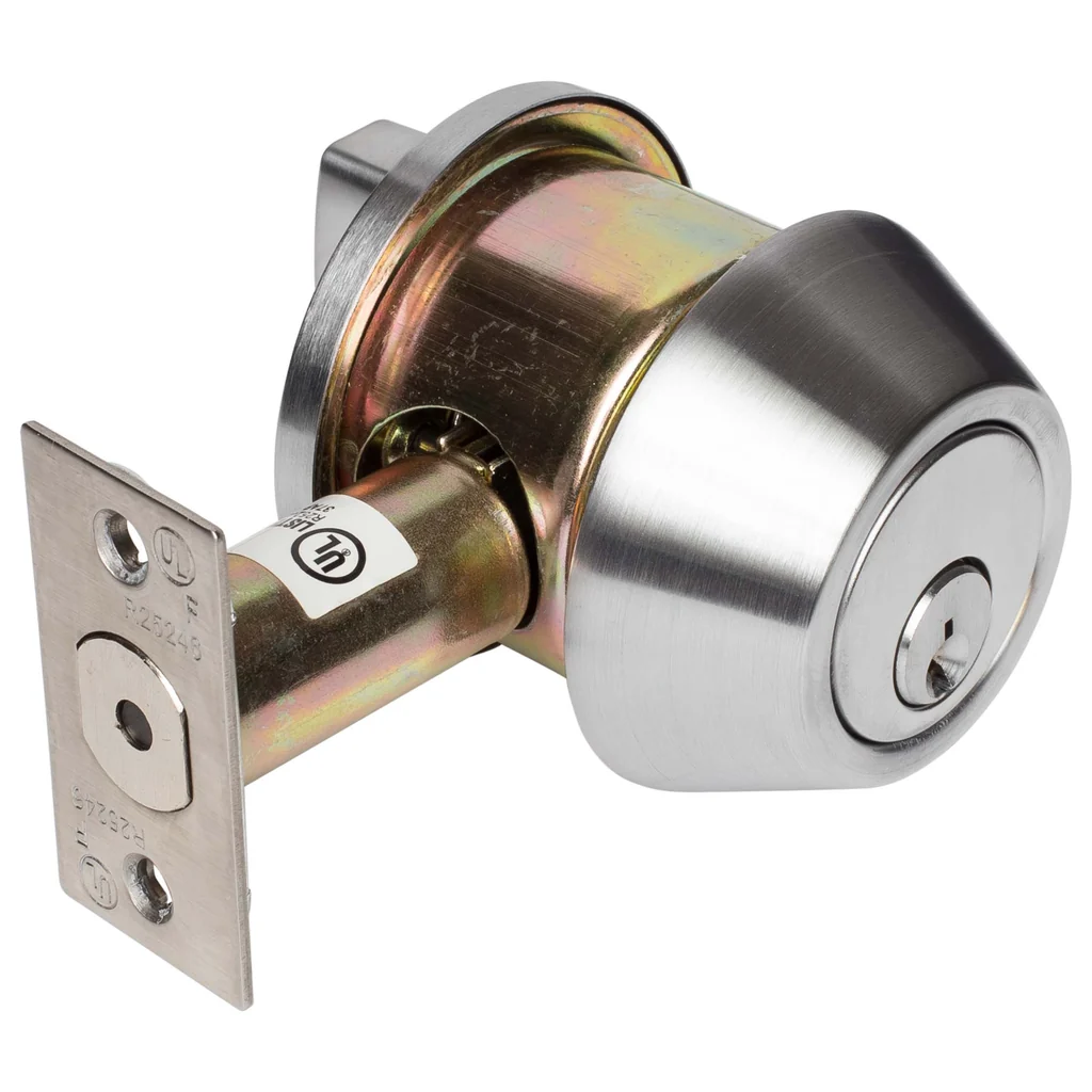 CitiLoc 200T Series Single Sided Deadbolt, Satin Stainless
